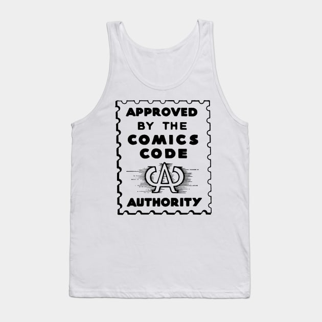 COMICS CODE Tank Top by TheCosmicTradingPost